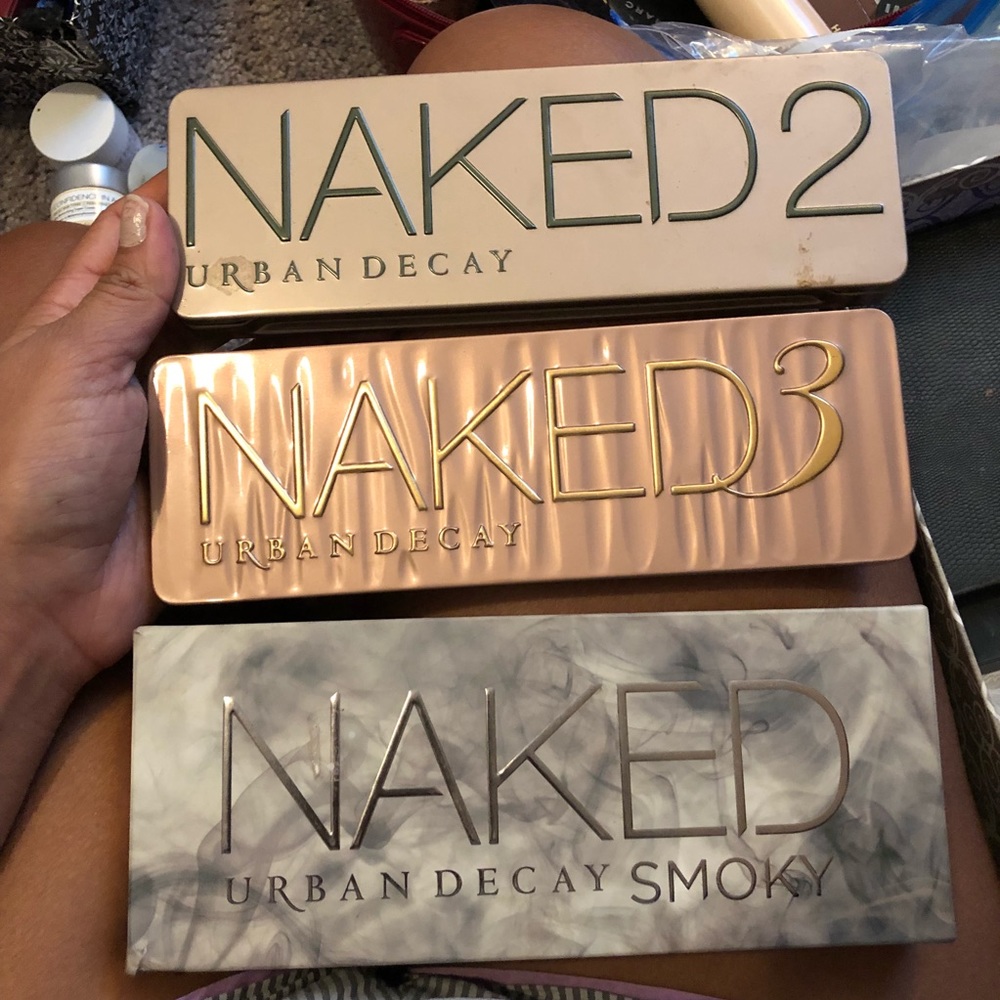 3 NAKED palettes